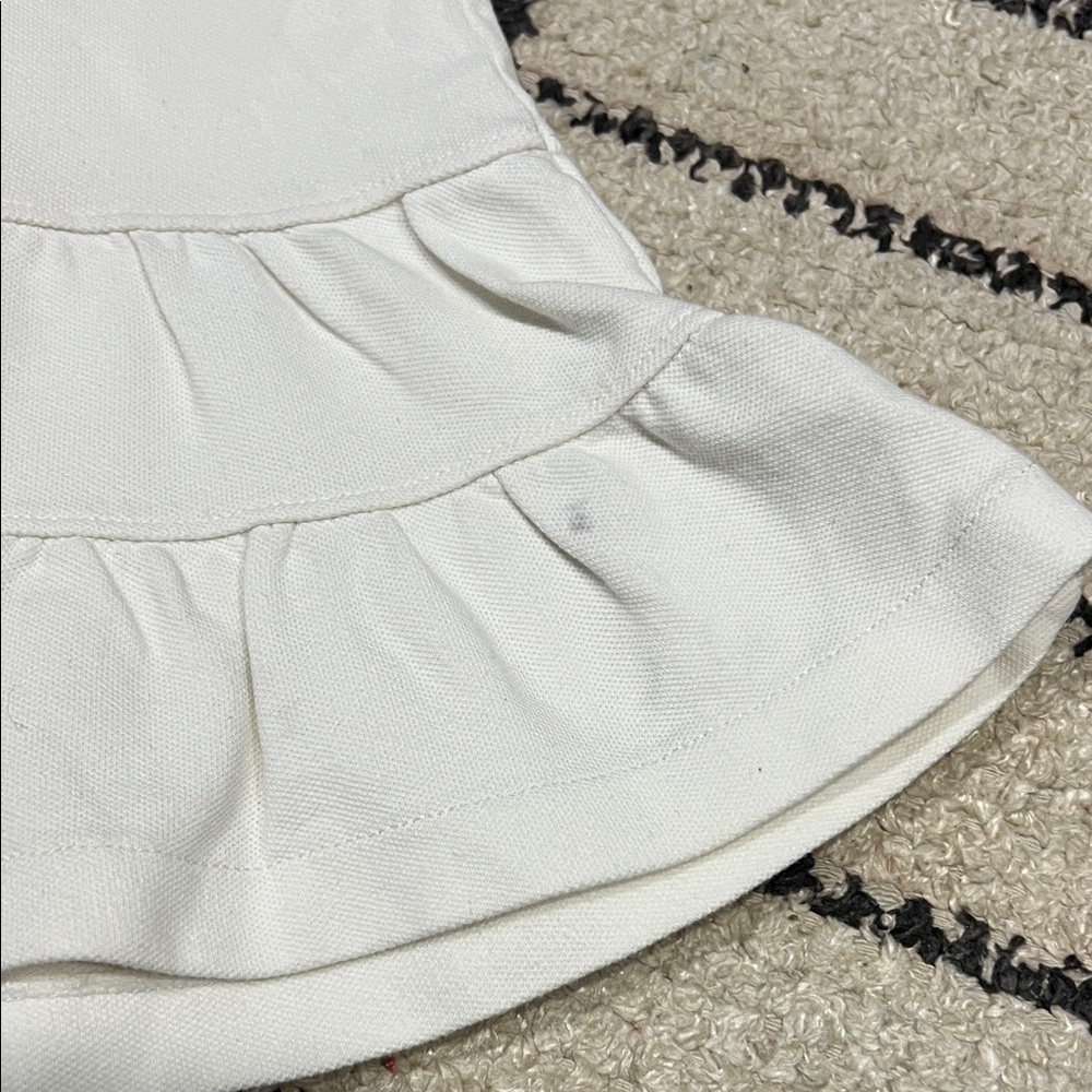 Threads White Ruffle Kids Dress - Picture 6 of 6